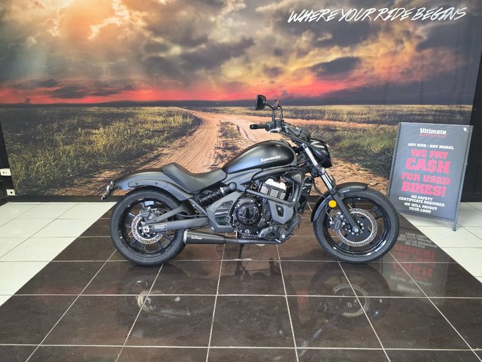 2026 Kawasaki 2026 Kawasaki 650CC Vulcan S (LAMS) BLACK