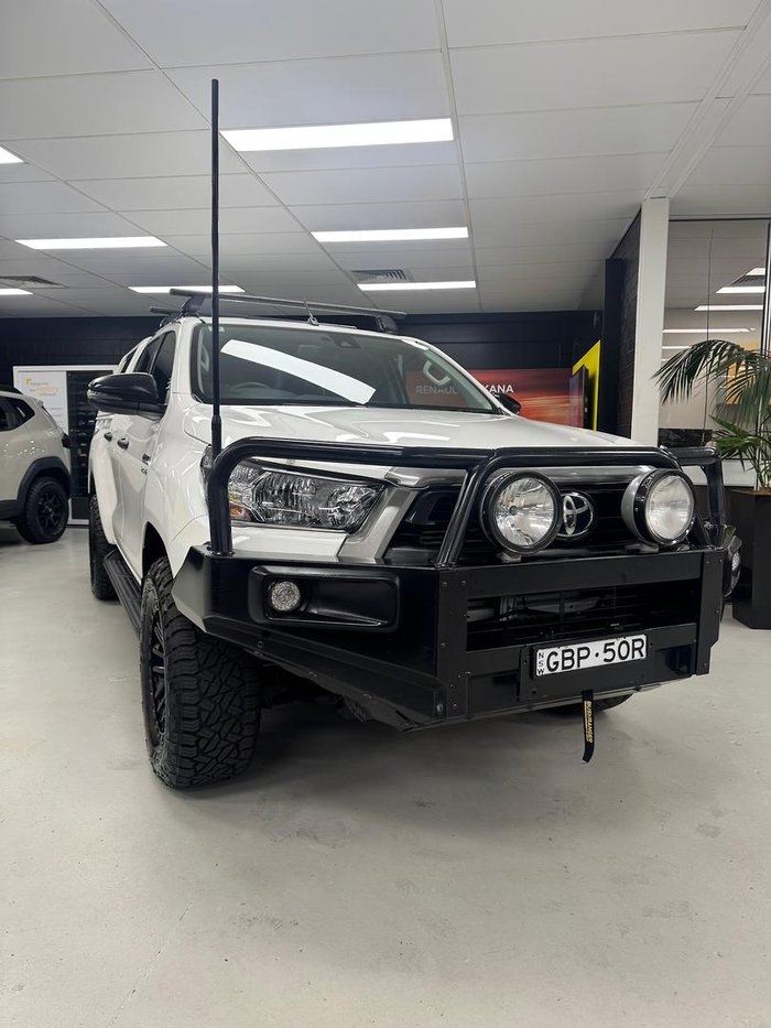 2020 Toyota Hilux SR GUN126R 4X4 Dual Range Glacier White