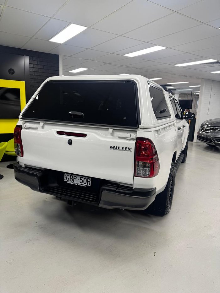 2020 Toyota Hilux SR GUN126R 4X4 Dual Range Glacier White
