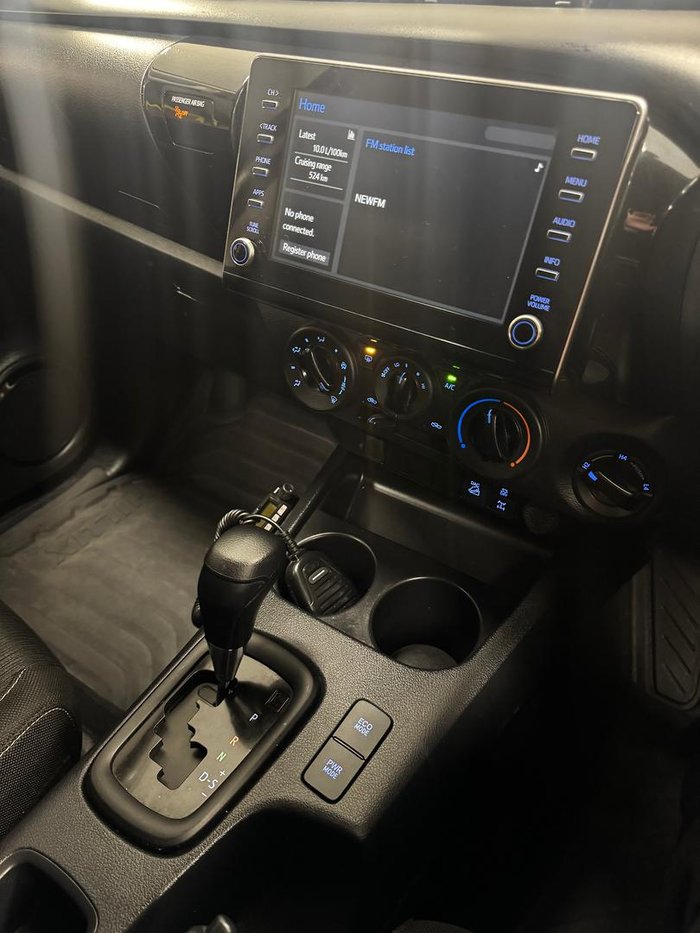2020 Toyota Hilux SR GUN126R 4X4 Dual Range Glacier White
