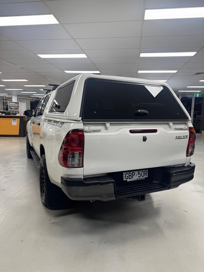 2020 Toyota Hilux SR GUN126R 4X4 Dual Range Glacier White