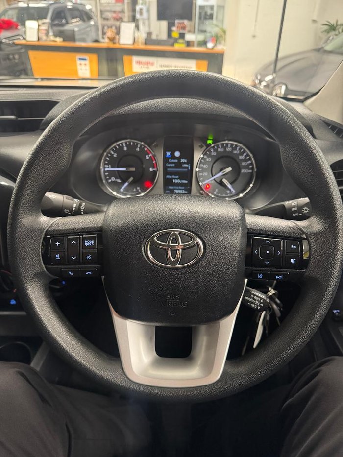 2020 Toyota Hilux SR GUN126R 4X4 Dual Range Glacier White
