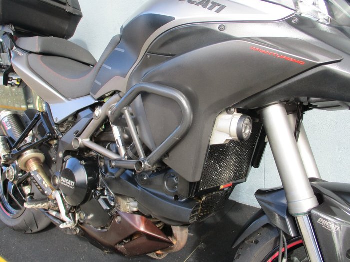2014 DUCATI MULTISTRADA 1200 S GT BLACK/SILVER