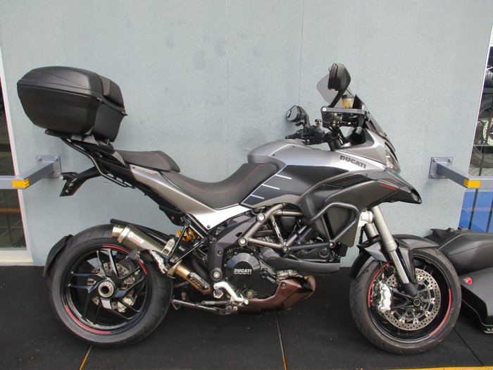 2014 DUCATI MULTISTRADA 1200 S GT BLACK/SILVER
