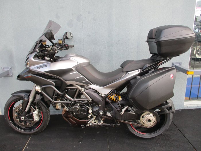 2014 DUCATI MULTISTRADA 1200 S GT BLACK/SILVER
