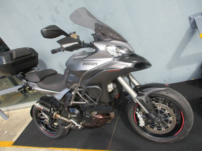 2014 DUCATI MULTISTRADA 1200 S GT BLACK/SILVER