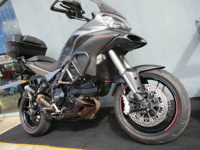 2014 DUCATI MULTISTRADA 1200 S GT BLACK/SILVER