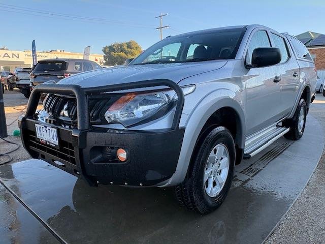2016 Mitsubishi Triton GLX+ MQ MY17 4X4 Dual Range Sterling Silver