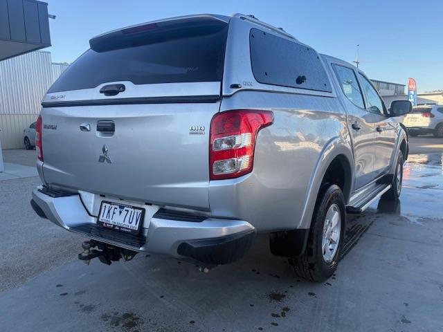 2016 Mitsubishi Triton GLX+ MQ MY17 4X4 Dual Range Sterling Silver
