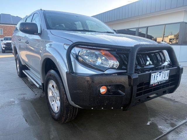 2016 Mitsubishi Triton GLX+ MQ MY17 4X4 Dual Range Sterling Silver