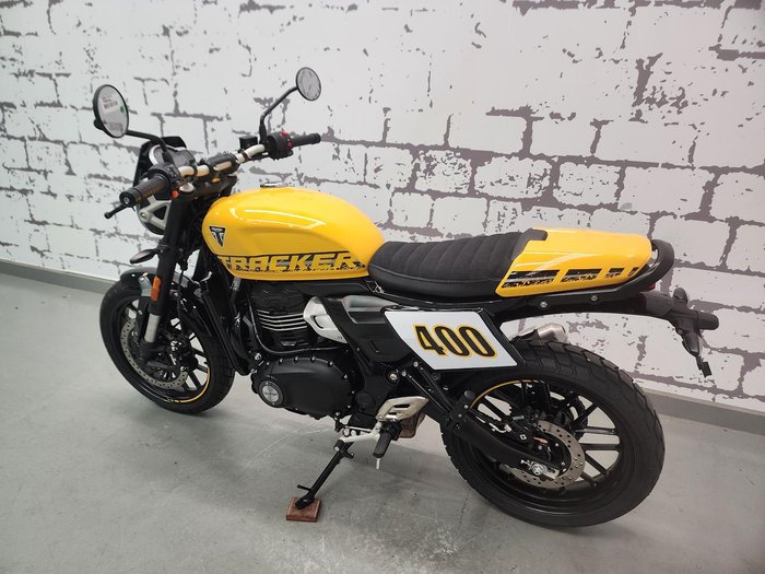 2026 Triumph Tracker 400 Tracker Yellow