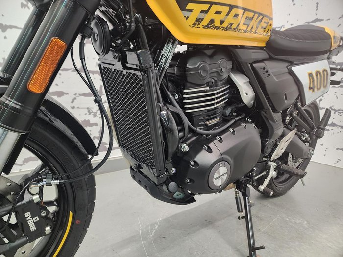 2026 Triumph Tracker 400 Tracker Yellow