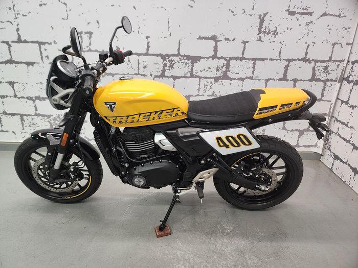 2026 Triumph Tracker 400 Tracker Yellow
