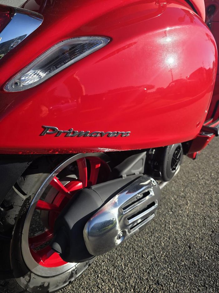 2021 Vespa Primavera 150 Red Primavera Red