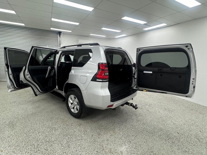 2020 Toyota Landcruiser Prado GXL GDJ150R 4X4 Dual Range Silver Pearl