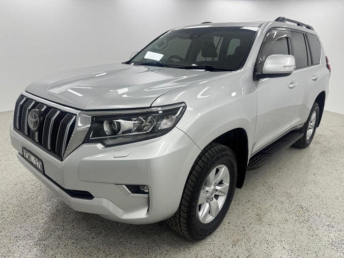 2020 Toyota Landcruiser Prado GXL GDJ150R 4X4 Dual Range Silver Pearl