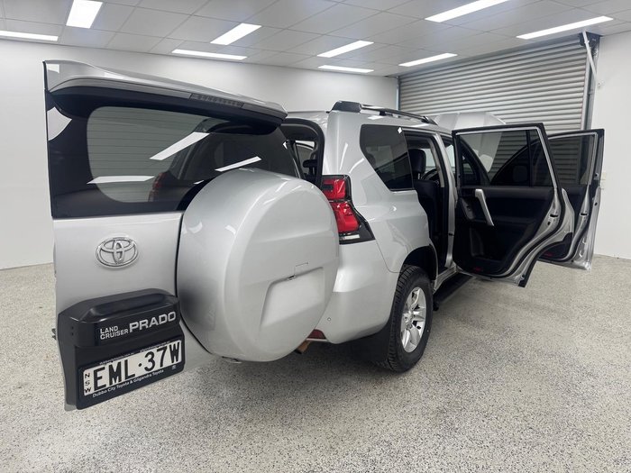 2020 Toyota Landcruiser Prado GXL GDJ150R 4X4 Dual Range Silver Pearl
