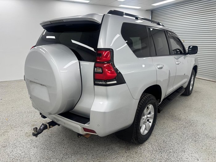 2020 Toyota Landcruiser Prado GXL GDJ150R 4X4 Dual Range Silver Pearl