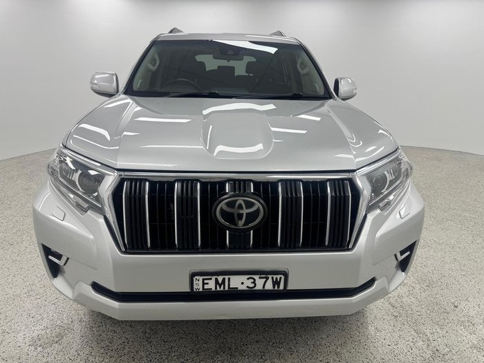 2020 Toyota Landcruiser Prado GXL GDJ150R 4X4 Dual Range Silver Pearl