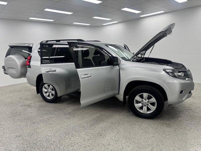 2020 Toyota Landcruiser Prado GXL GDJ150R 4X4 Dual Range Silver Pearl