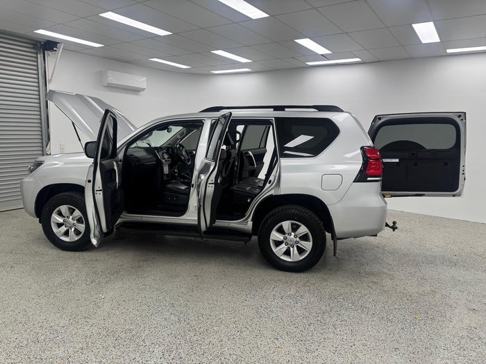 2020 Toyota Landcruiser Prado GXL GDJ150R 4X4 Dual Range Silver Pearl