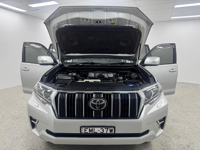 2020 Toyota Landcruiser Prado GXL GDJ150R 4X4 Dual Range Silver Pearl