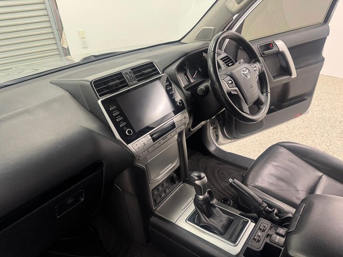 2020 Toyota Landcruiser Prado GXL GDJ150R 4X4 Dual Range Silver Pearl