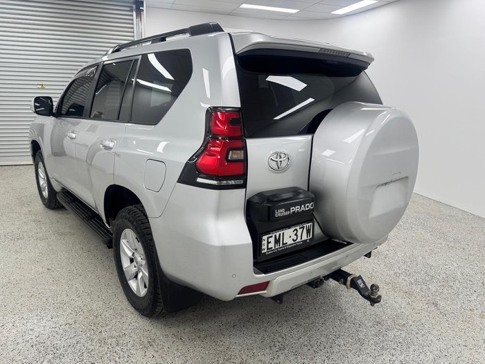 2020 Toyota Landcruiser Prado GXL GDJ150R 4X4 Dual Range Silver Pearl