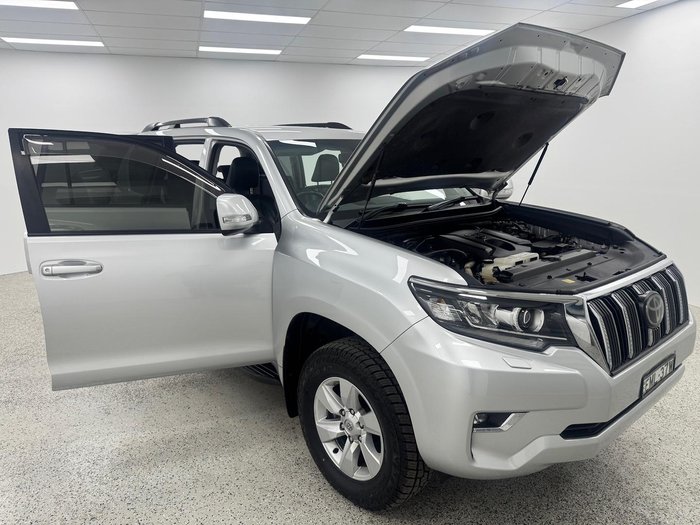 2020 Toyota Landcruiser Prado GXL GDJ150R 4X4 Dual Range Silver Pearl