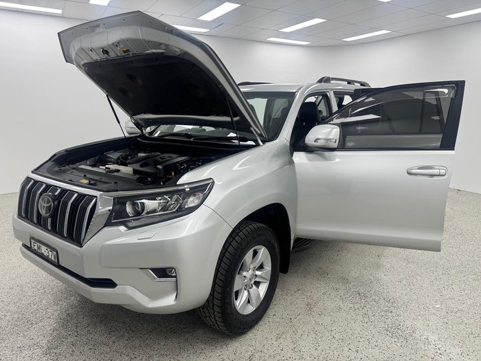 2020 Toyota Landcruiser Prado GXL GDJ150R 4X4 Dual Range Silver Pearl
