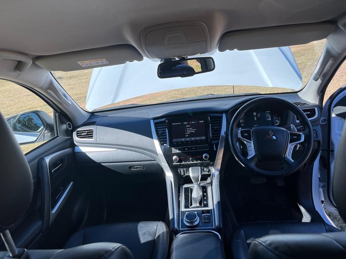 2023 Mitsubishi Pajero Sport Exceed QF MY23 4X4 Dual Range White Diamond