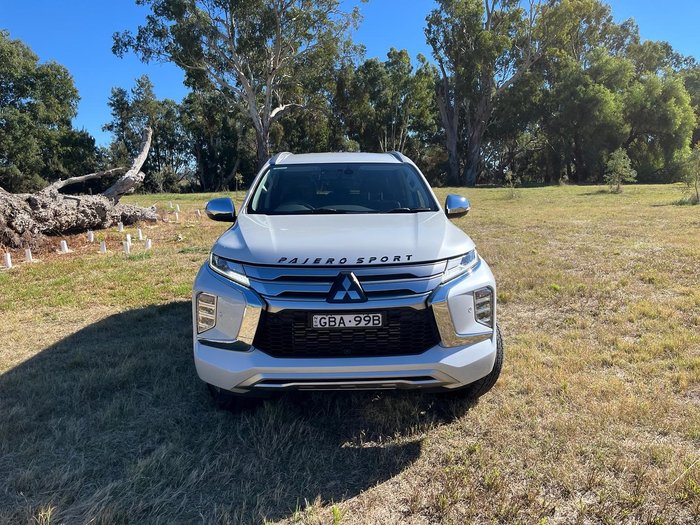 2023 Mitsubishi Pajero Sport Exceed QF MY23 4X4 Dual Range White Diamond
