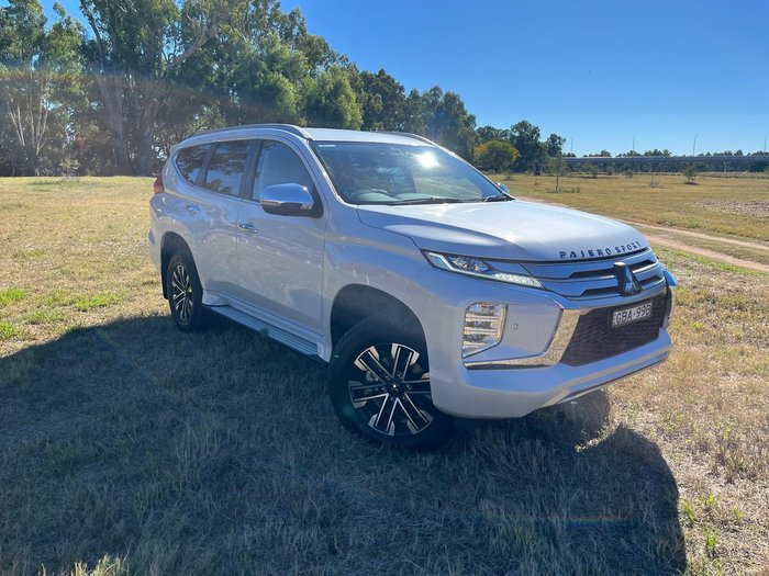 2023 Mitsubishi Pajero Sport Exceed QF MY23 4X4 Dual Range White Diamond