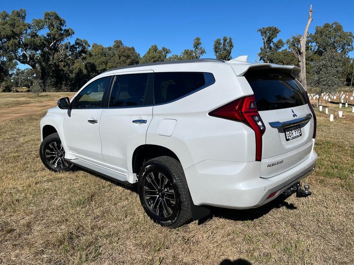2023 Mitsubishi Pajero Sport Exceed QF MY23 4X4 Dual Range White Diamond