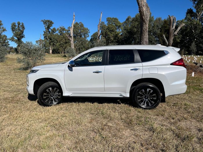 2023 Mitsubishi Pajero Sport Exceed QF MY23 4X4 Dual Range White Diamond