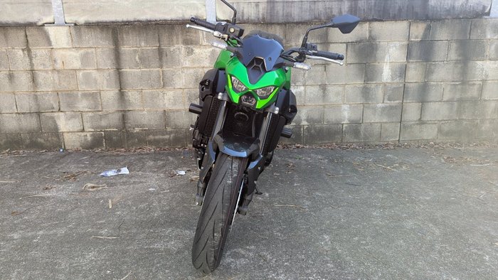 2026 Kawasaki Z900 SUPERNAKED Green