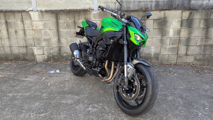 2026 Kawasaki Z900 SUPERNAKED Green