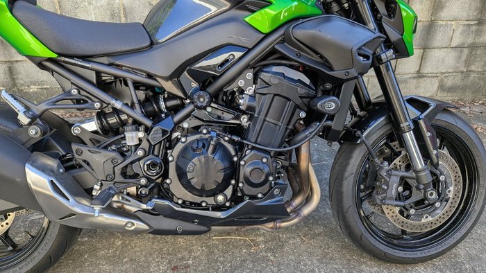 2026 Kawasaki Z900 SUPERNAKED Green