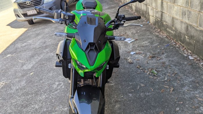 2026 Kawasaki Z900 SUPERNAKED Green