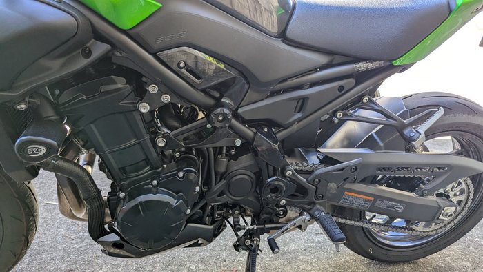 2026 Kawasaki Z900 SUPERNAKED Green