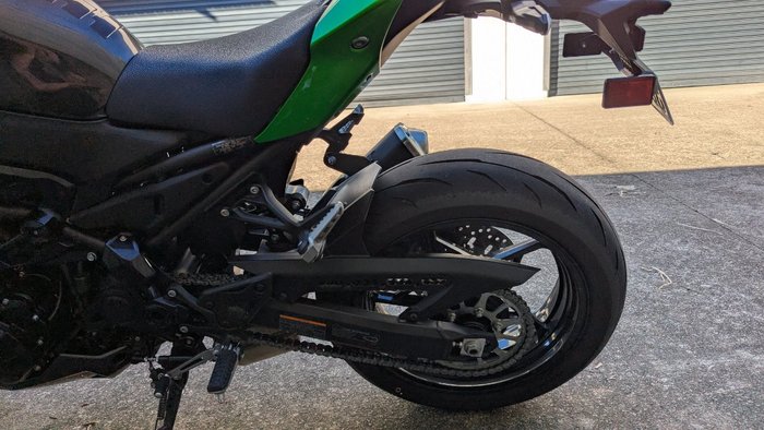 2026 Kawasaki Z900 SUPERNAKED Green