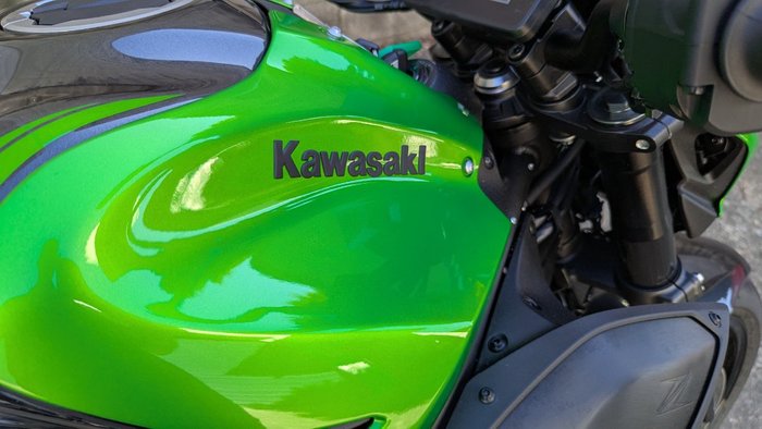 2026 Kawasaki Z900 SUPERNAKED Green
