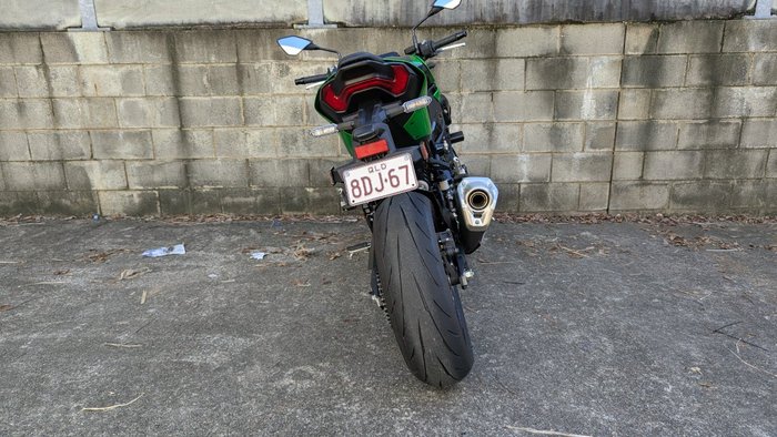 2026 Kawasaki Z900 SUPERNAKED Green