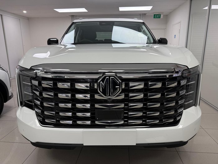 2025 MG MGU9 Explore X EKK1C MY25 4X4 Dual Range Alpine White