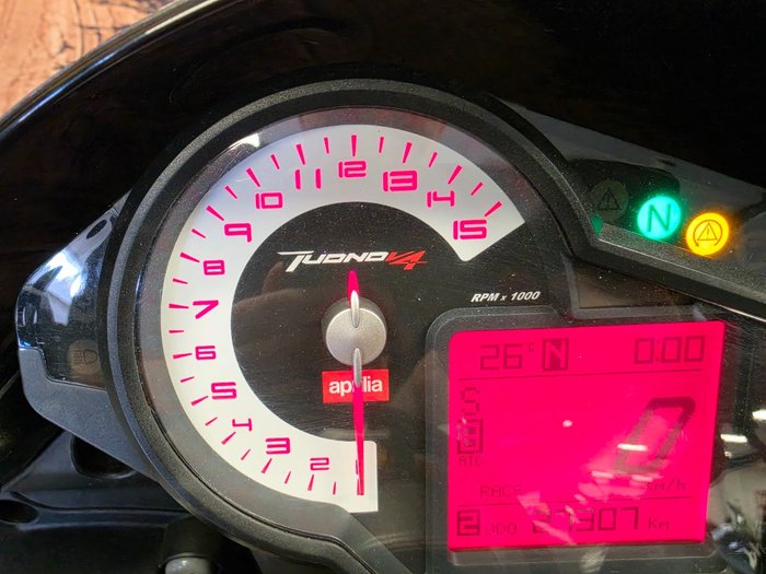 2012 APRILIA RSV4 FACTORY SILVER