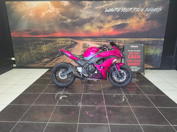 2017 Kawasaki NINJA 650L WHITE