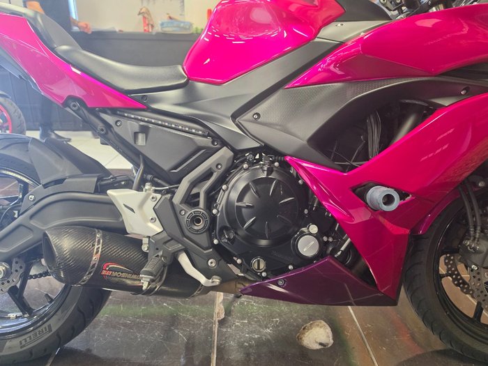 2017 Kawasaki NINJA 650L WHITE