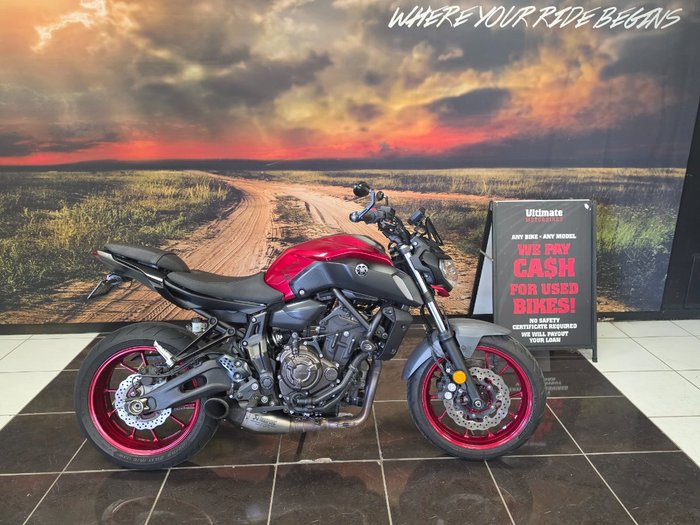 2018 Yamaha MT-07 LA (ABS) MAROON