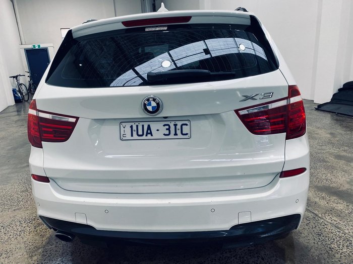 2014 BMW X3 xDrive20d F25 LCI 4X4 Constant Alpine White