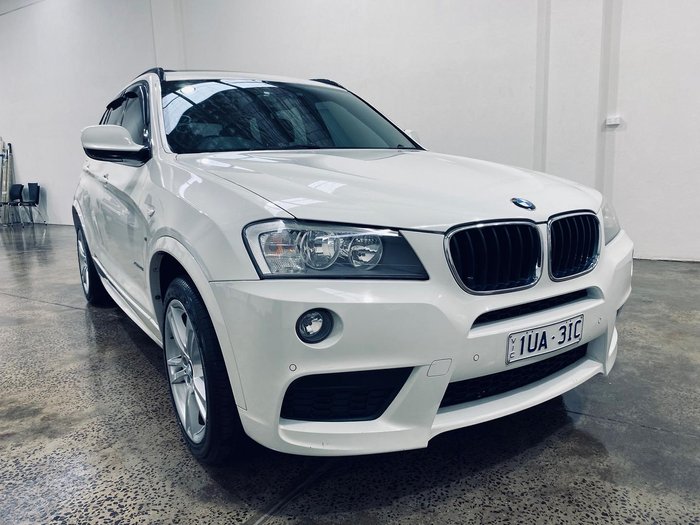 2014 BMW X3 xDrive20d F25 LCI 4X4 Constant Alpine White